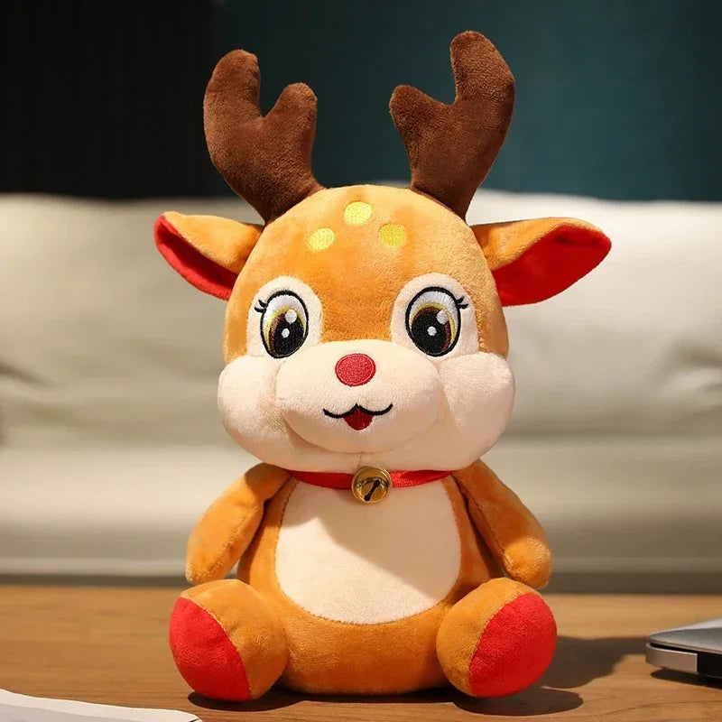 Cute  – Santa, Elk & Snowman