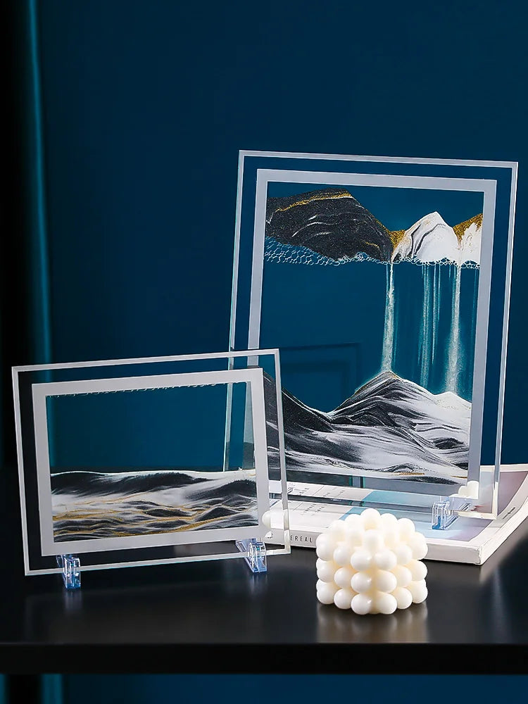 Square 3D Moving Sand Art Frame