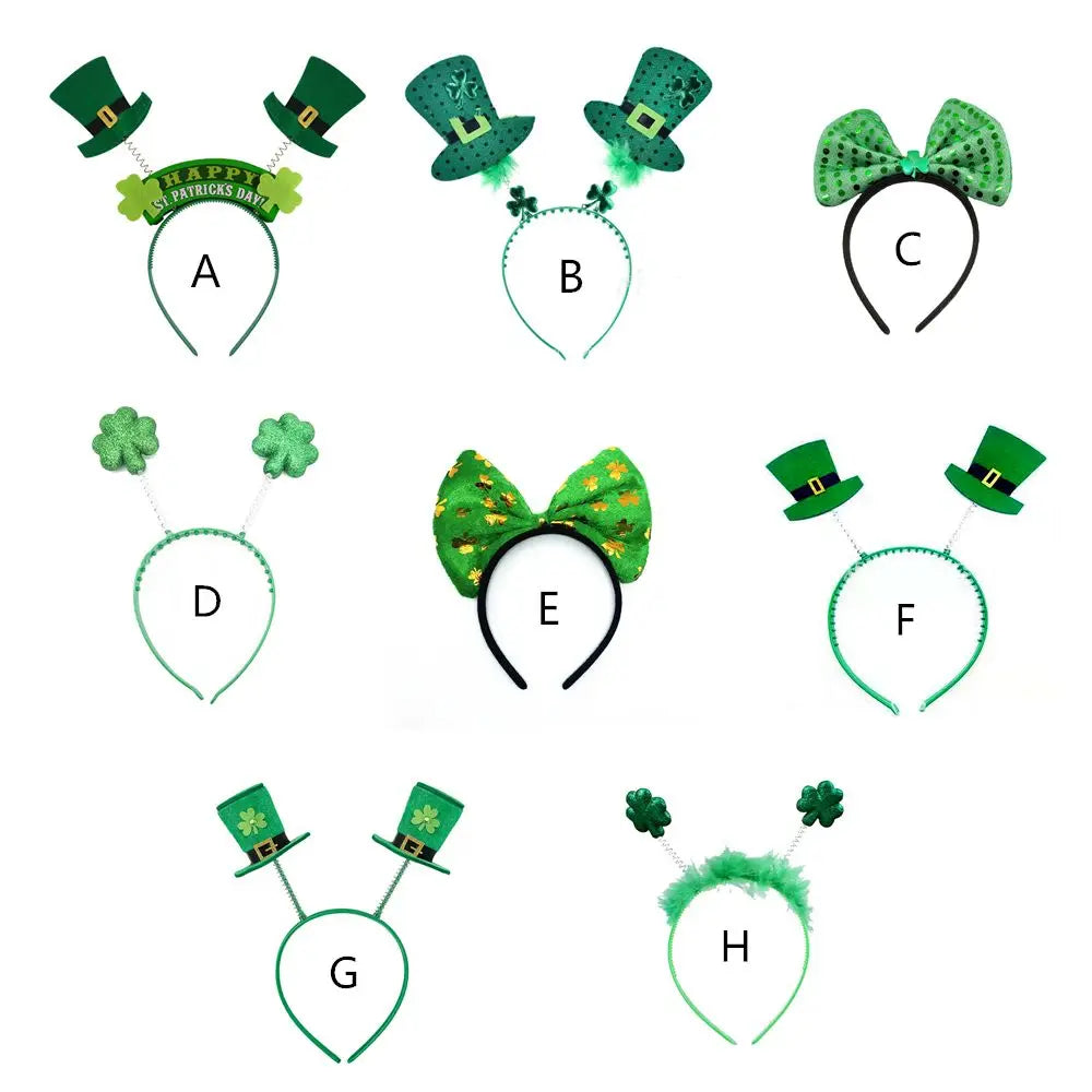St. Patrick’s Day Shamrock Headband