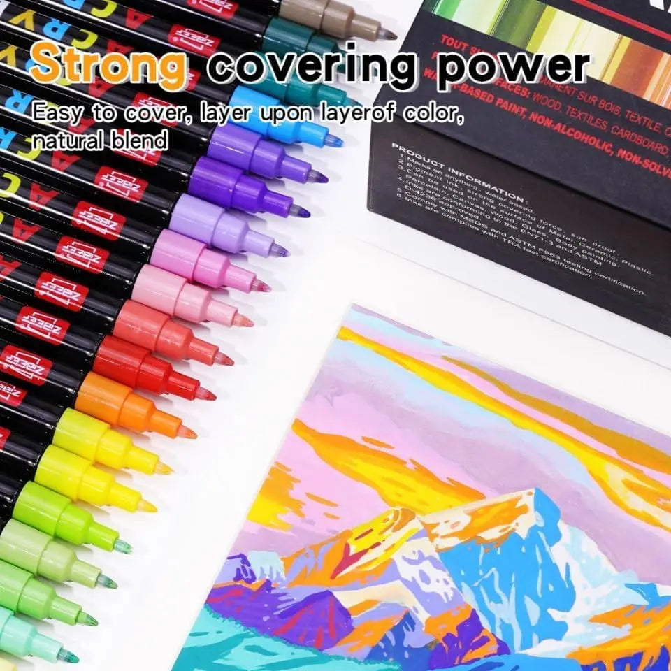 Acrylic Paint Marker Set