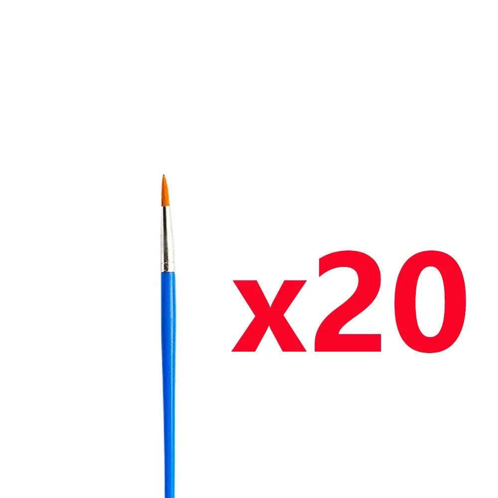 Paint Brushes Acrylic Set: