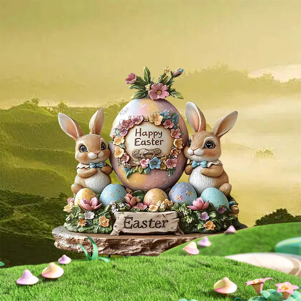 Easter Acrylic Garden Sign