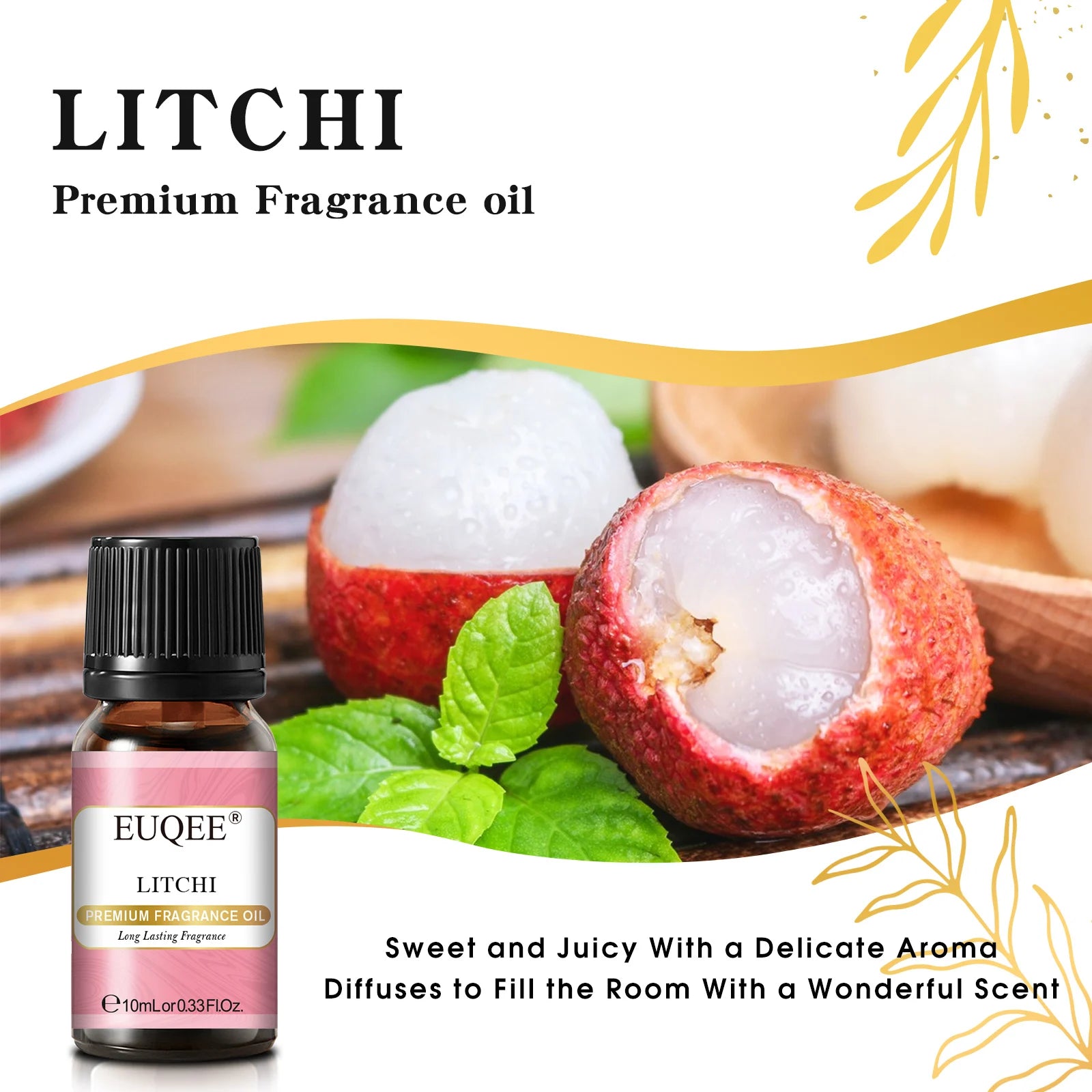 EUQEE 10ml Fruit Fragrance Oil