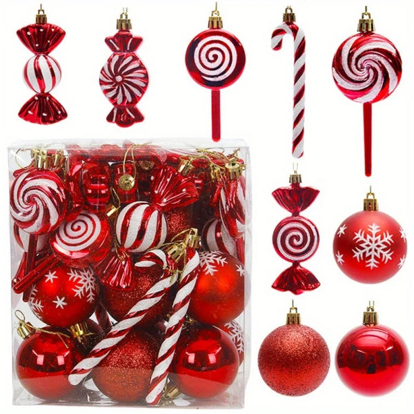 Christmas Ornaments Set 36Pcs