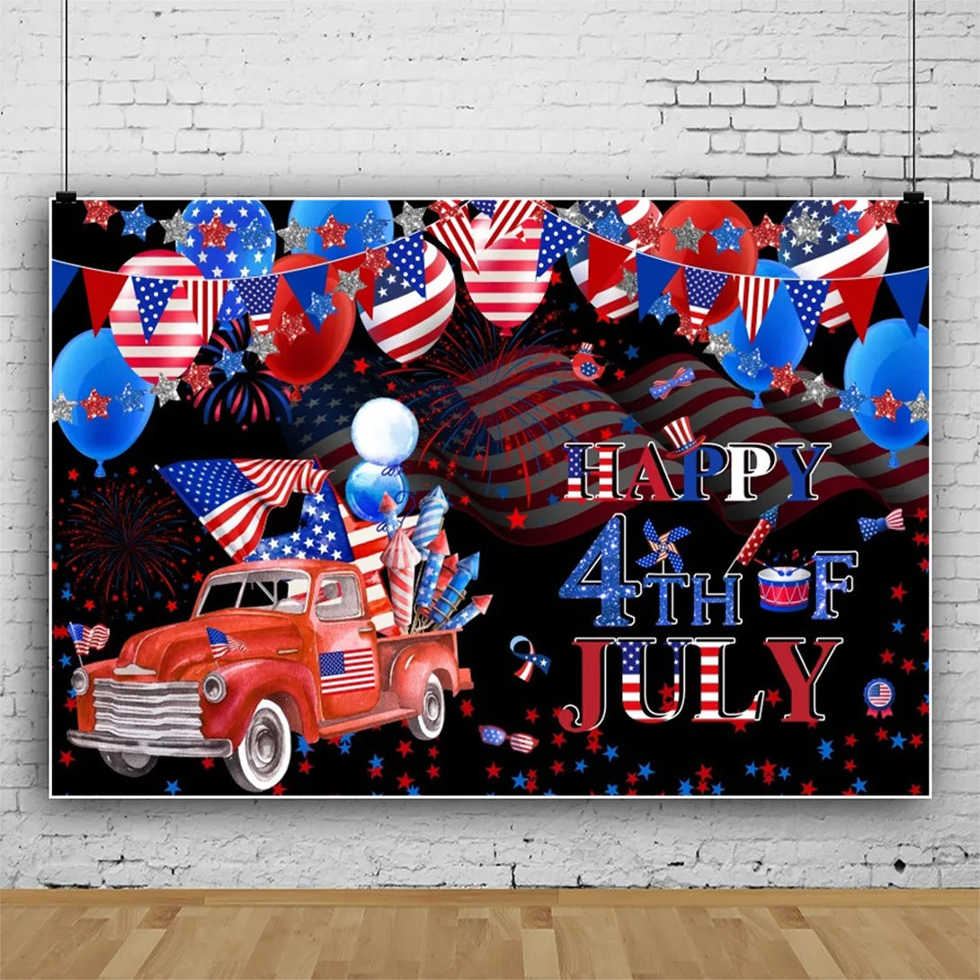 4th of July Party Banner