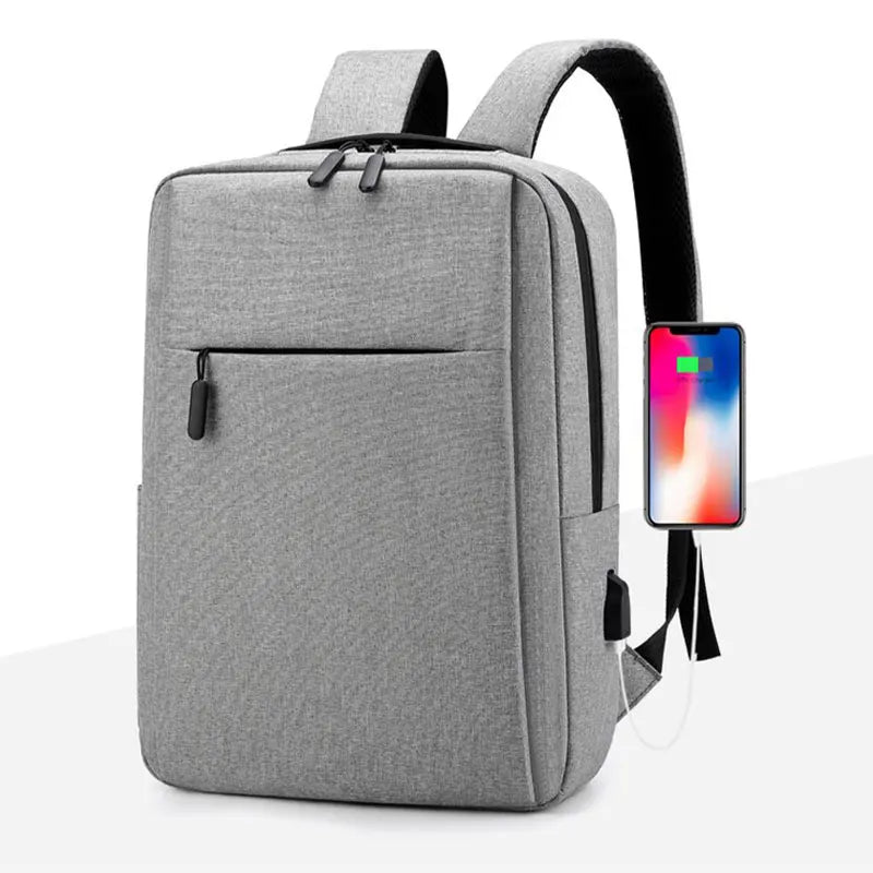 USB Rechargeable Waterproof Laptop Backpack