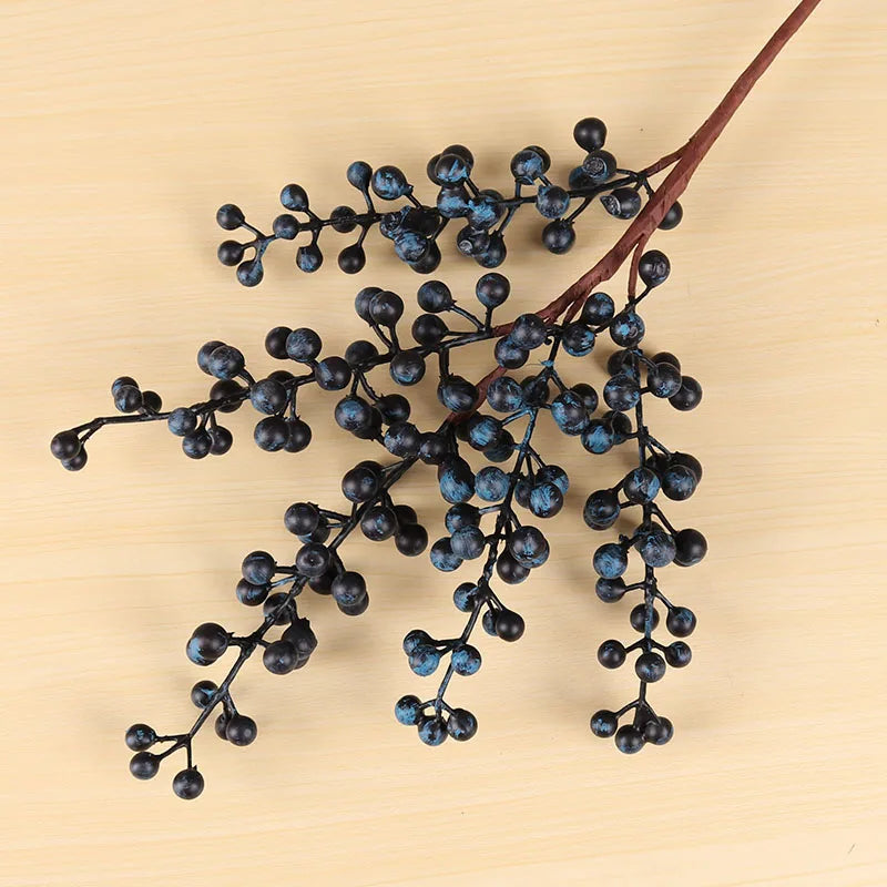 Artificial Red Berry Branch