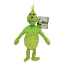 Green Shaggy Grinch Plush Doll