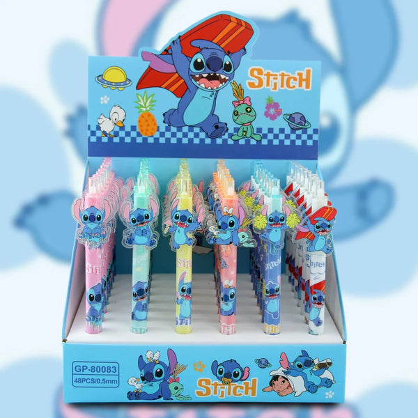Disney Stitch 48pcs Gel Pen Set: