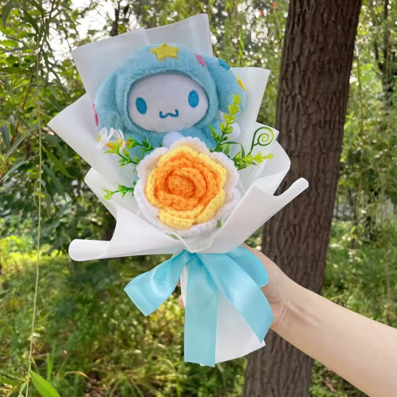 Cartoon Plush Flower Bouquet Gift