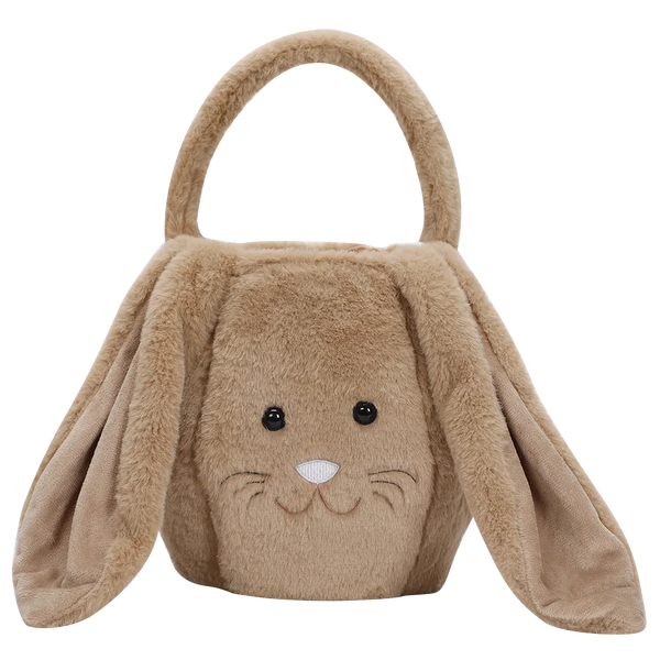 Plush Easter Basket Tote Bags