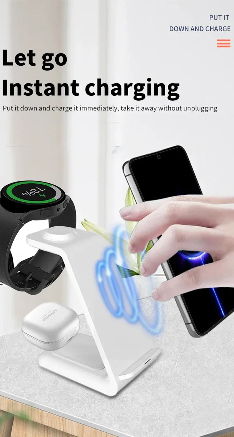 3-in-1 Samsung Wireless Charging Stand:
