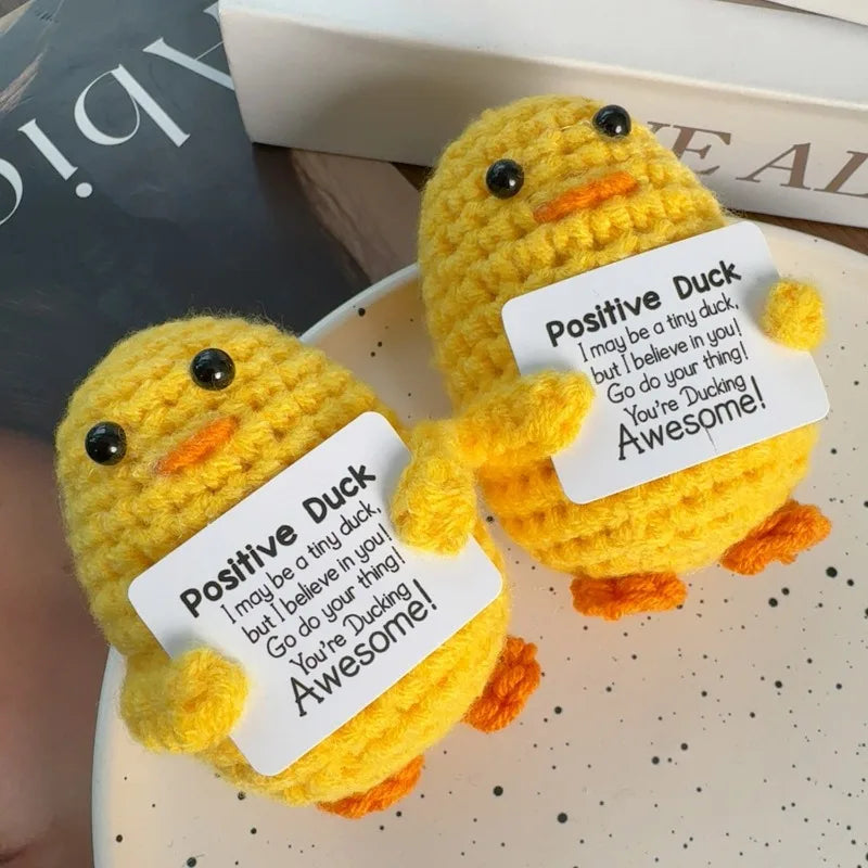 Funny Crochet Positive Energy Doll Set