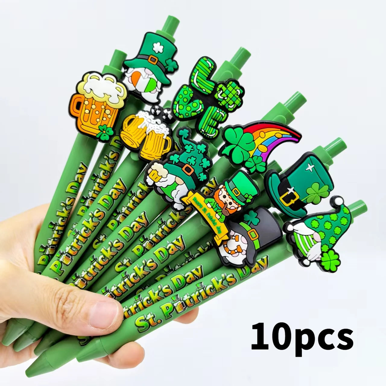 St. Patrick's Day Shamrock Ballpoint Pens