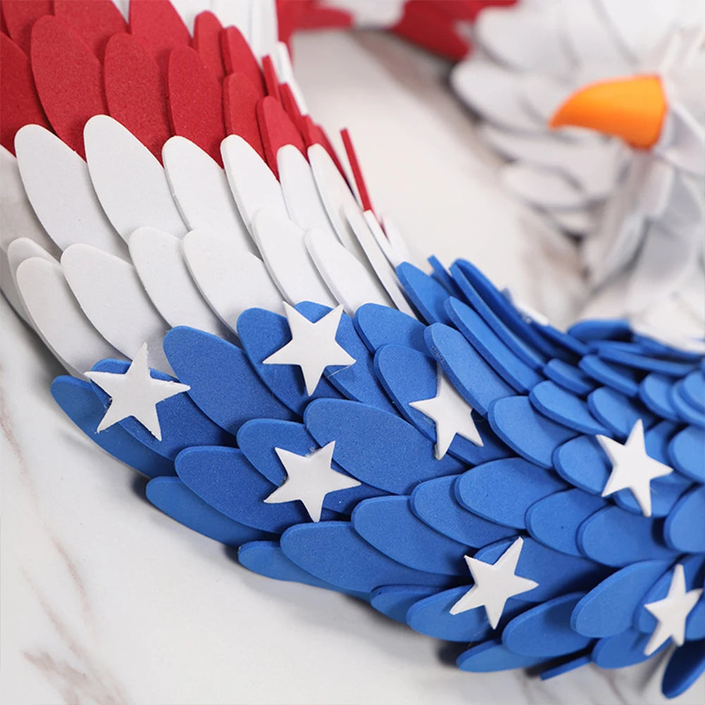 American Flag Eagle Wreath
