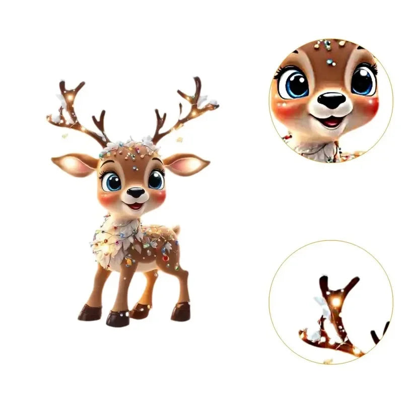 Christmas Deer Ornament – Elegant Reindeer