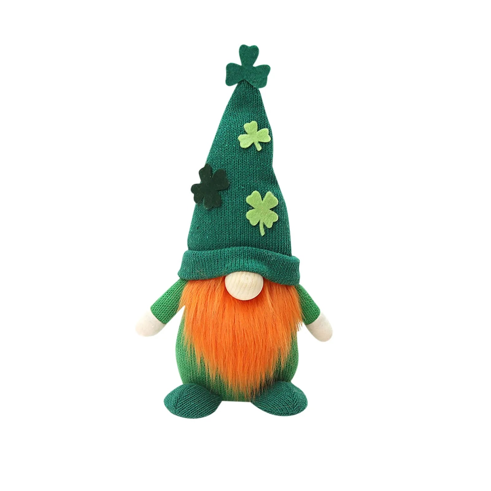 St. Patrick's Day Green Gnome Ornament