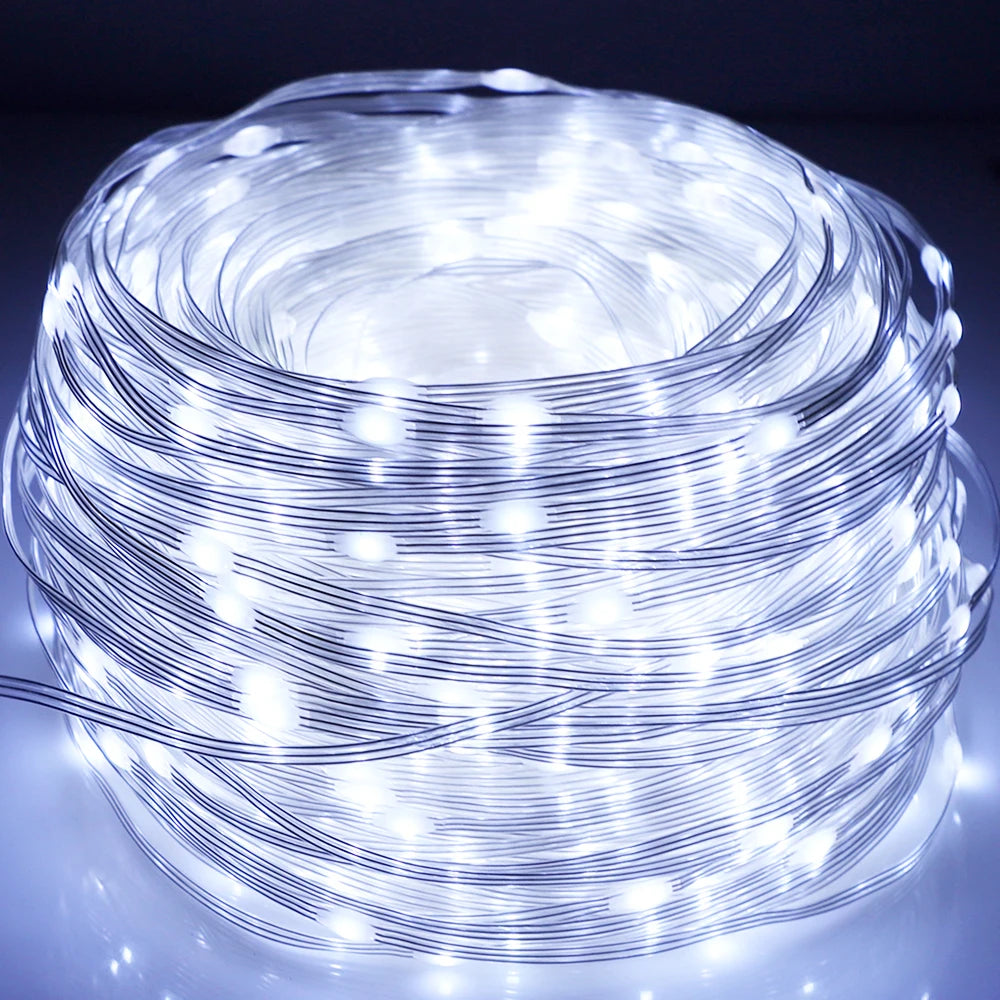 8-Mode Waterproof LED Fairy Lights