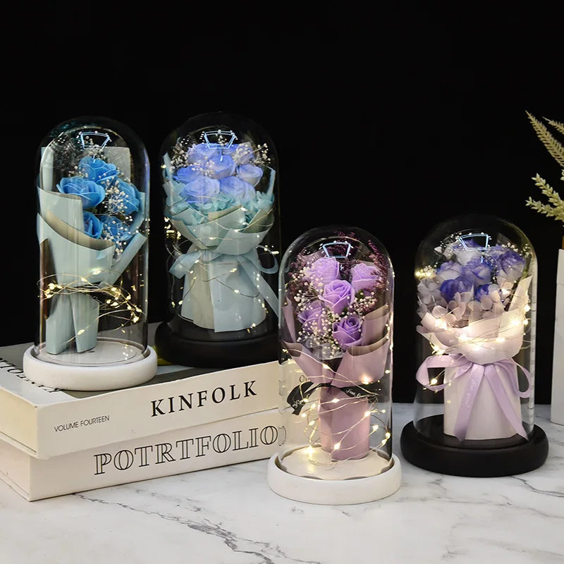 Eternal Rose LED Light Flower Gift