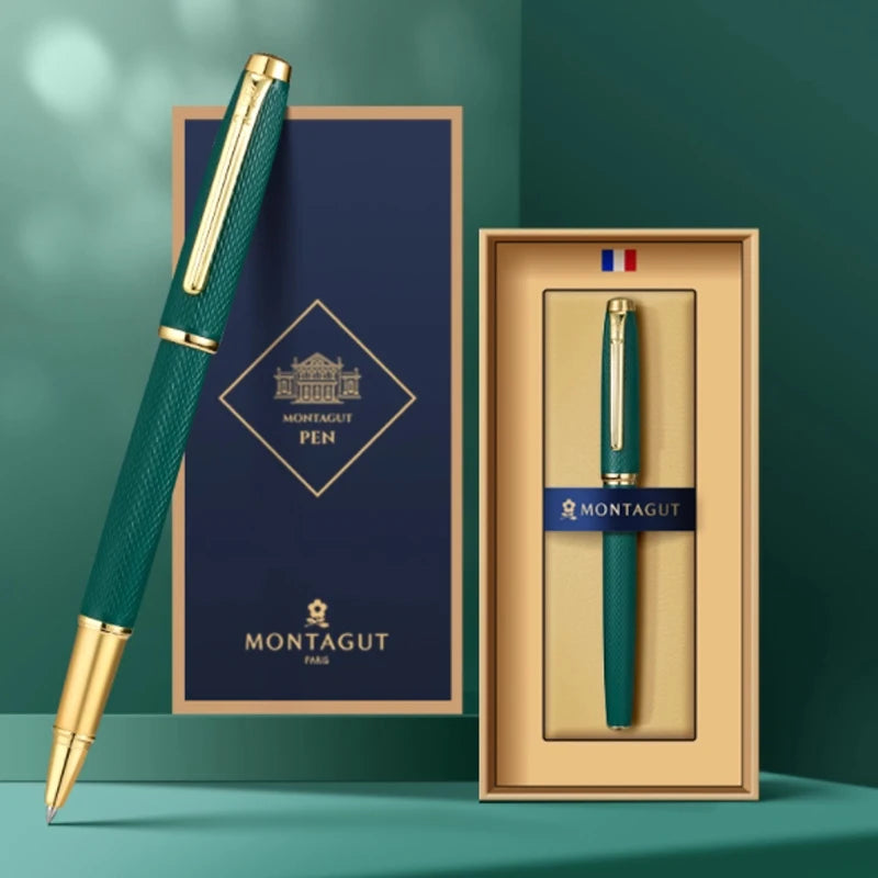 Luxury Silver & Gold Rollerball Pen