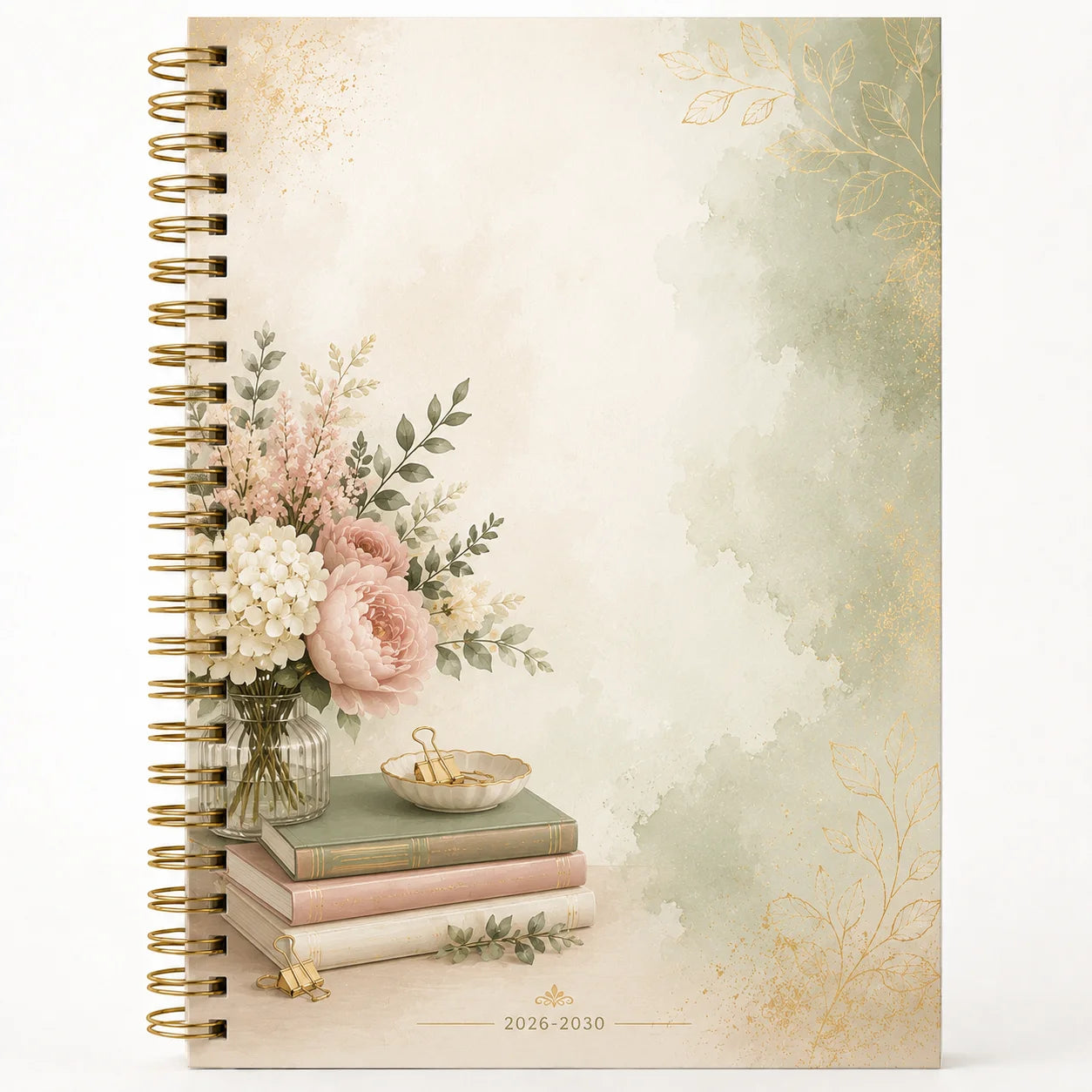 5-Year Monthly Planner Journal 2026-2030