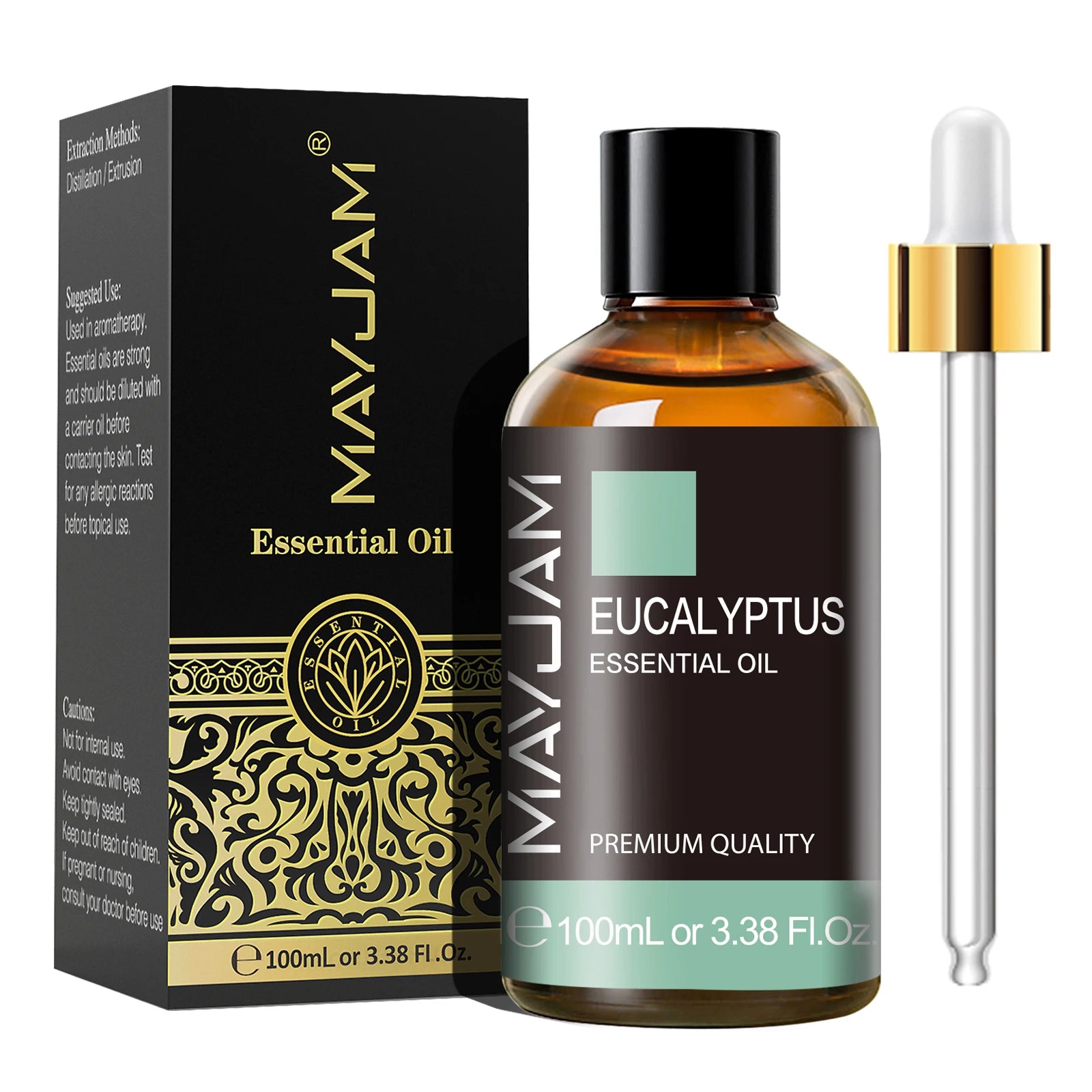 MAYJAM 100ml Essential Oil – Dropper Bottle for Diffusers & Candles