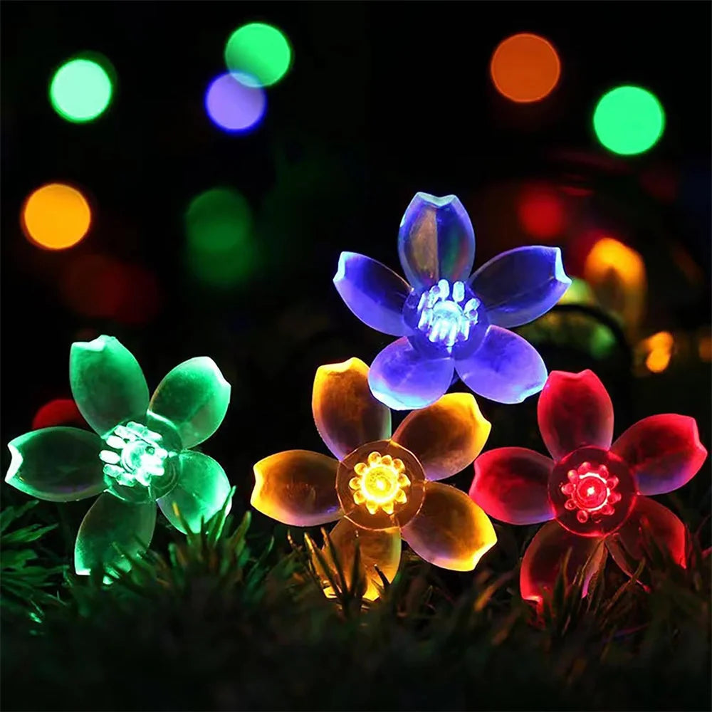 USB Flower LED String Lights