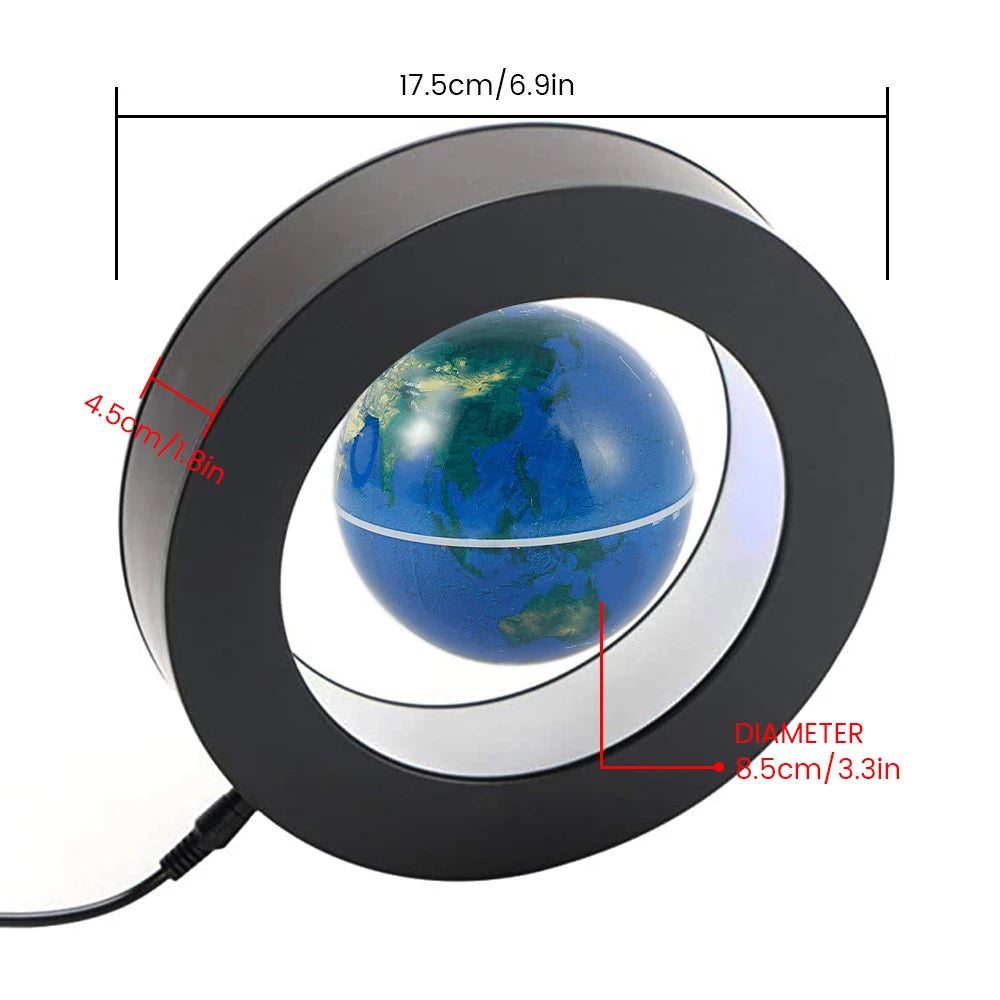Floating Globe Lamp