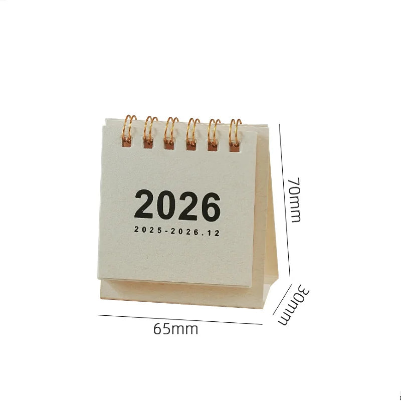2026 Mini Desk Calendar