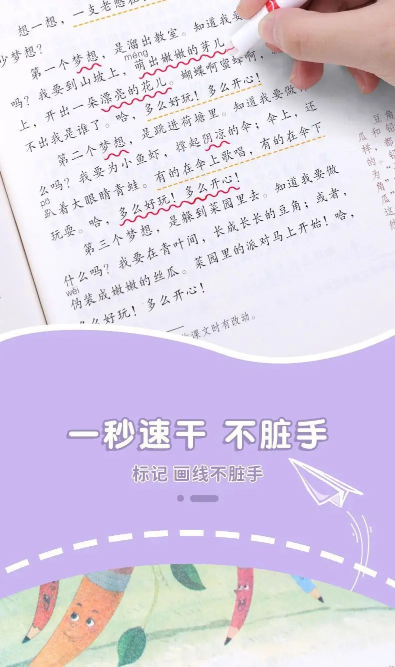 Zoecor Kawaii Highlighter Pen Set