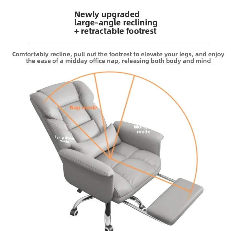 Executive Ergonomic Leather Office Chair