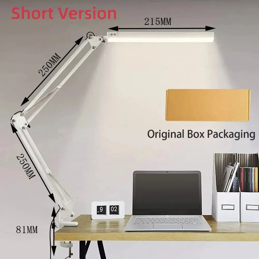 LED Clip-On Folding Desk Lamp