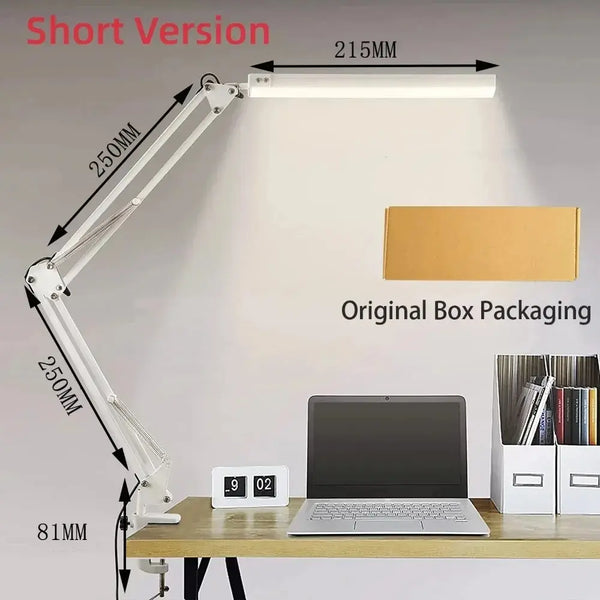 LED Clip-On Folding Desk Lamp
