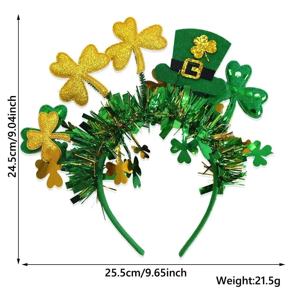 St. Patrick’s Day Shamrock Headband