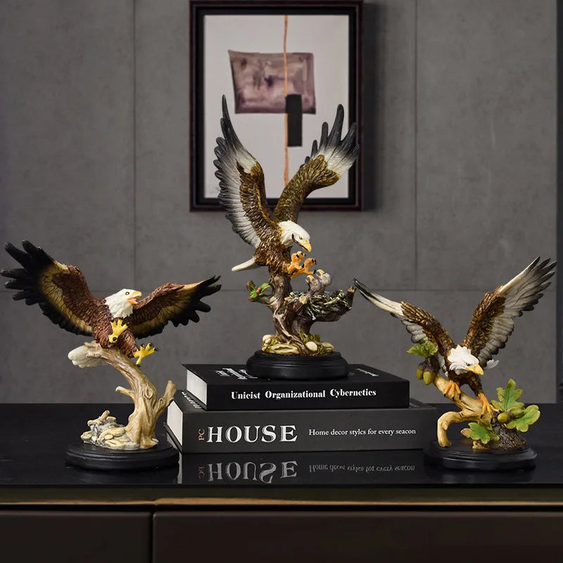 Independence Day July Fourth 7.4th American bald eagle roc wings resin crafts ornaments office hotel high-end eagle decorations