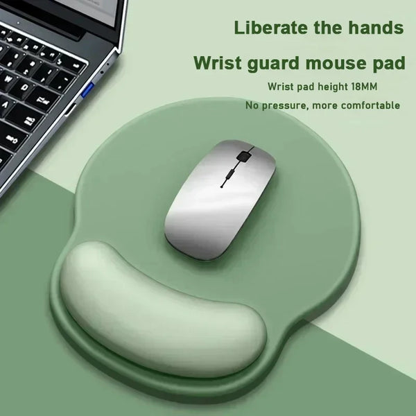Silicone Mouse Pad with Wrist Support