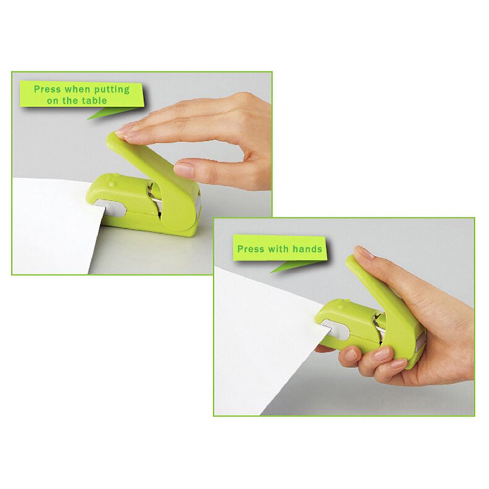Staple less Paper Stapler