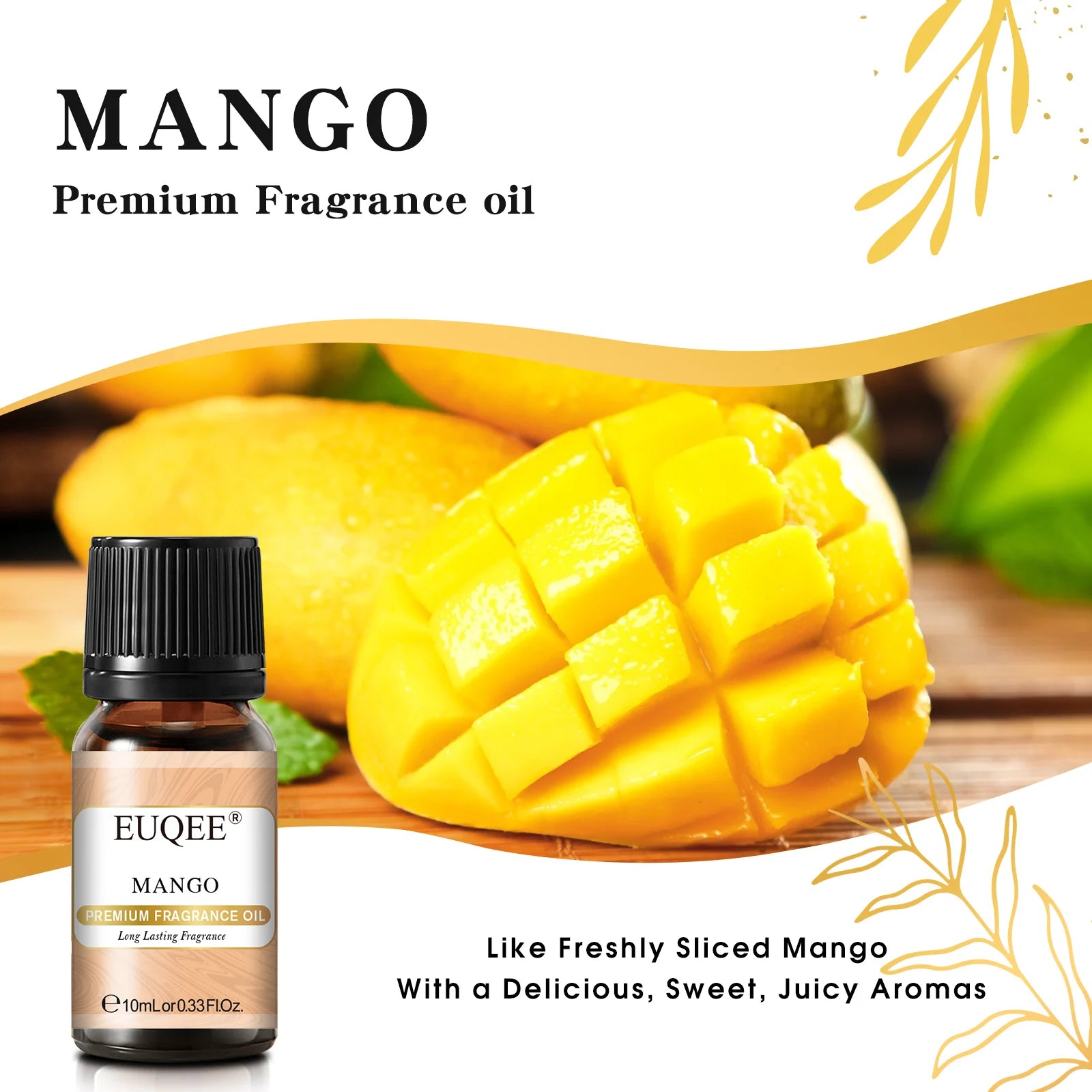 EUQEE 10ml Fruit Fragrance Oil