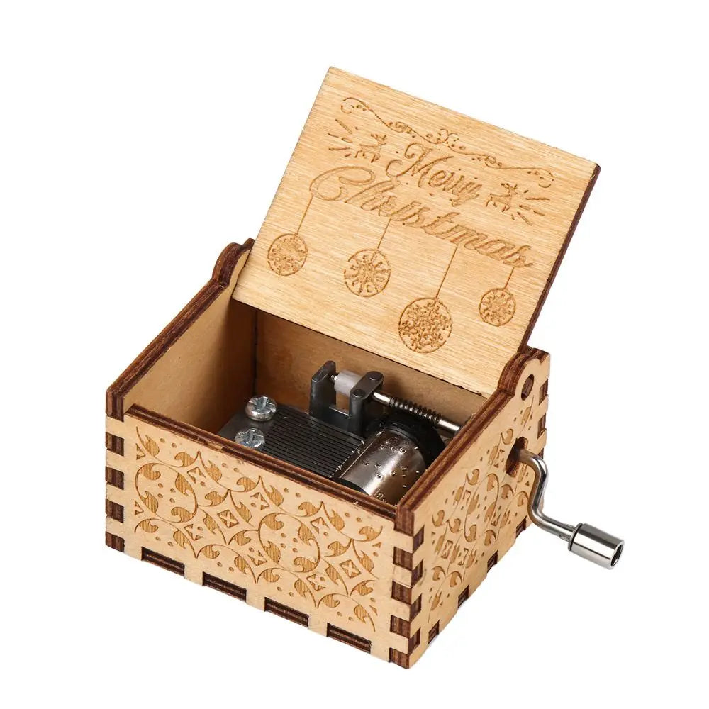 Vintage Wooden Music Box