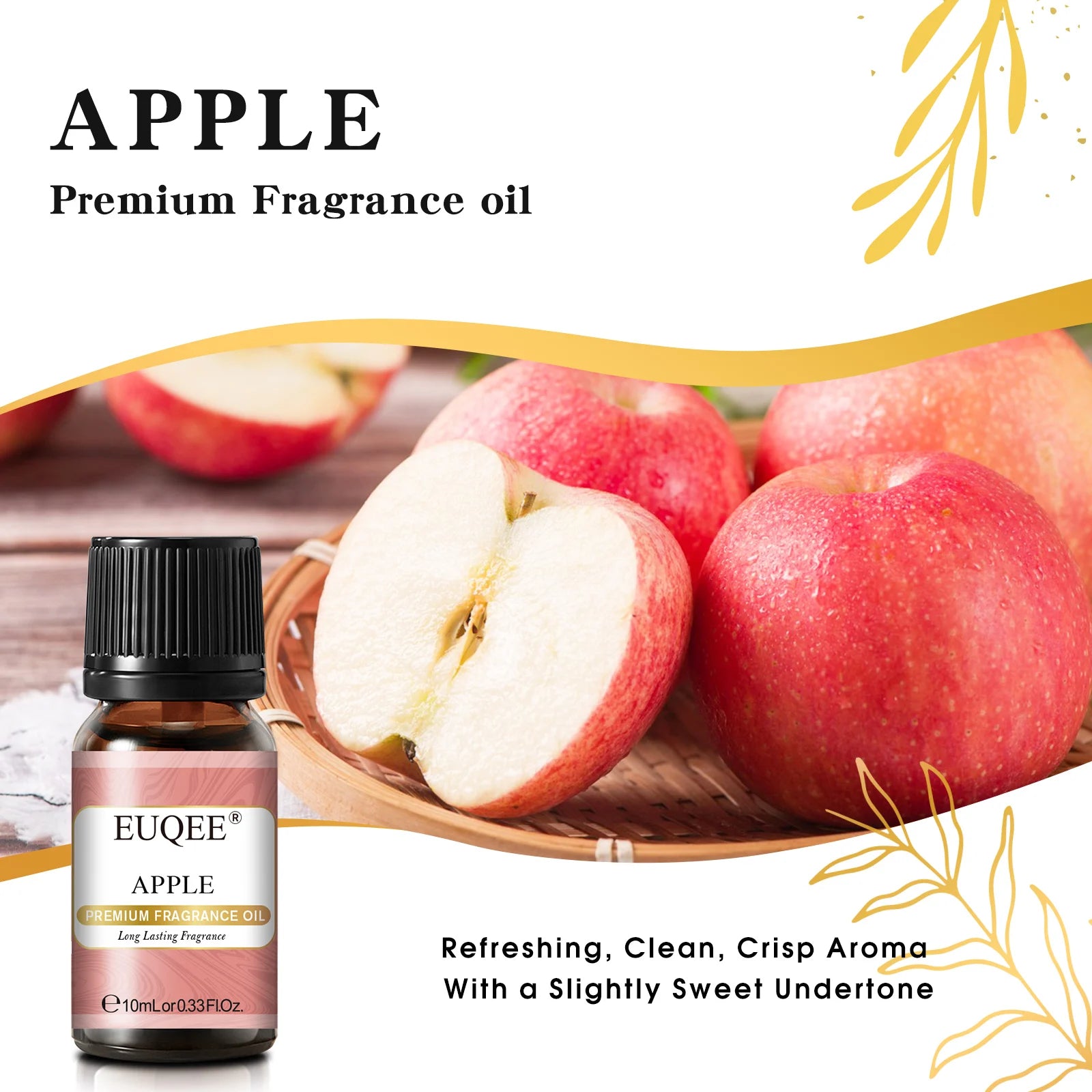 EUQEE 10ml Fruit Fragrance Oil