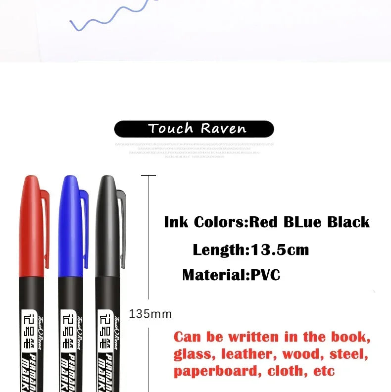 6PCS Permanent Marker Pens