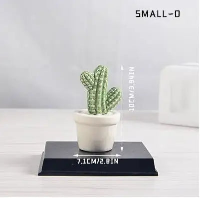 Ceramic Cactus Multi-Potted Decor