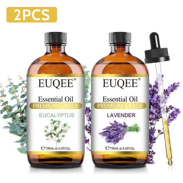 EUQEE 118ml Essential Oil with Glass Dropper