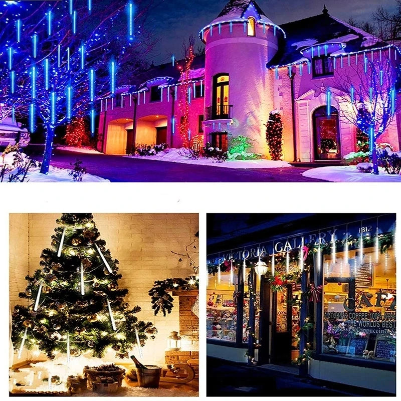 Meteor Shower LED Christmas Lights