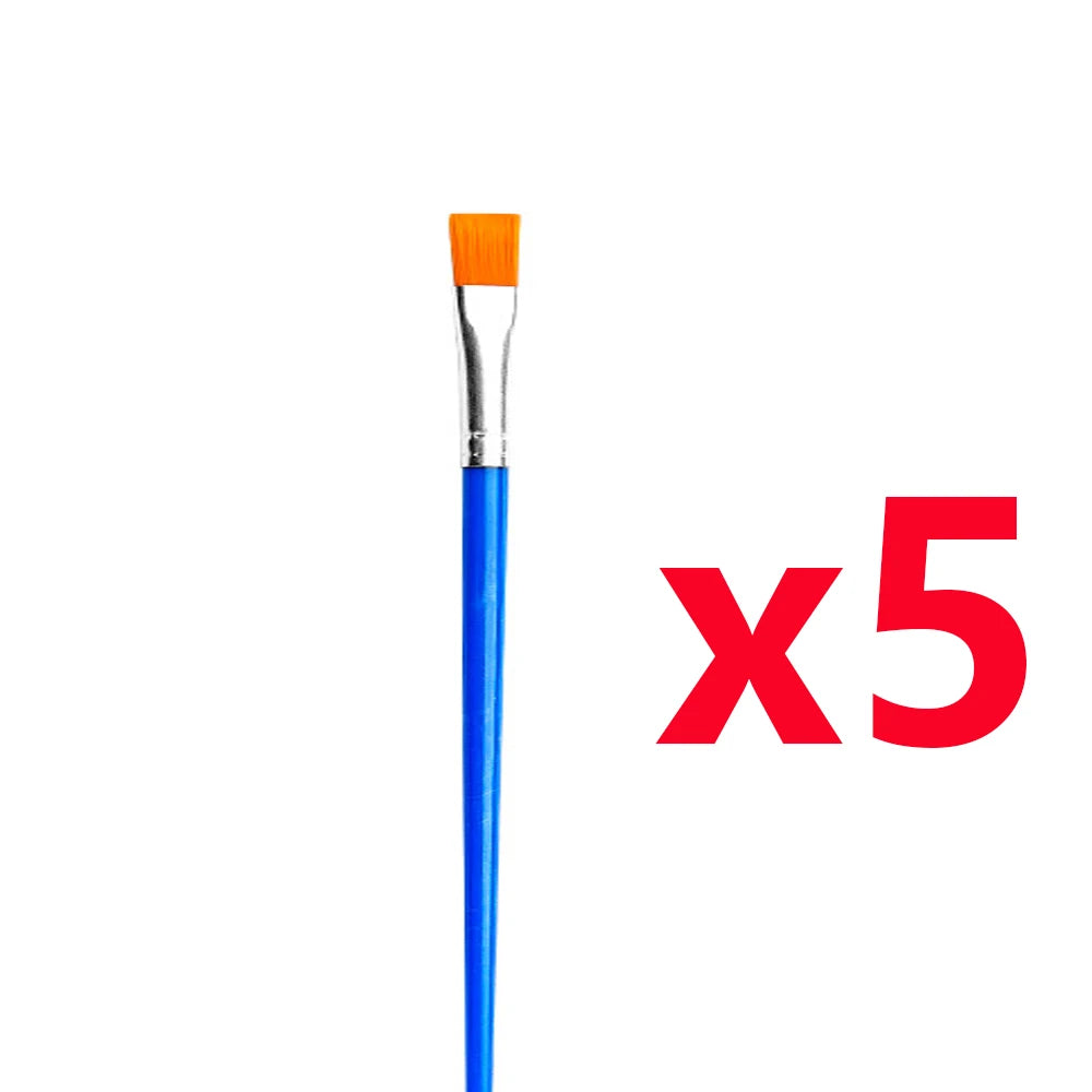 Paint Brushes Acrylic Set: