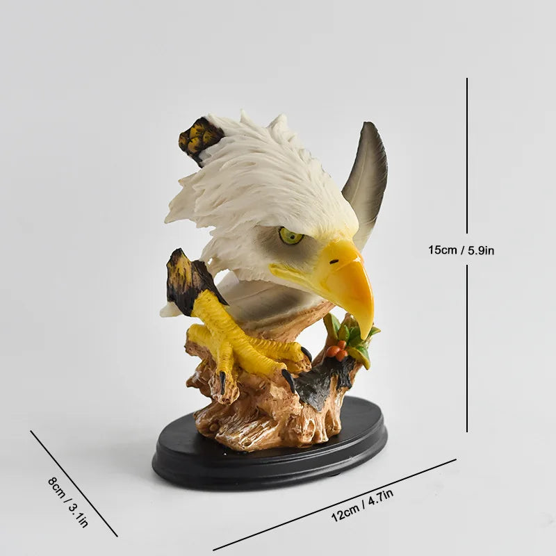 Independence Day July Fourth 7.4th American bald eagle roc wings resin crafts ornaments office hotel high-end eagle decorations