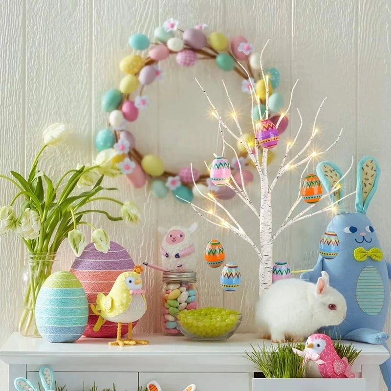 Easter LED Birch Tree Decoration
