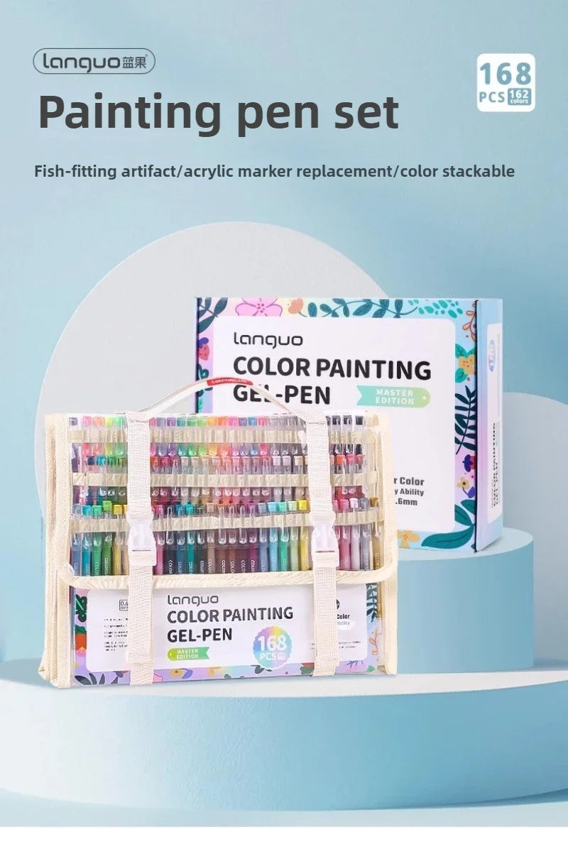 198/6 PCS Morandi Gel Pen Set