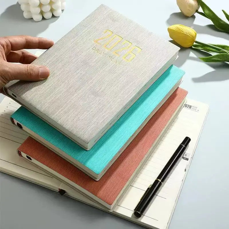 2026 A5 Daily Schedule Notebook – 365-Day Planner