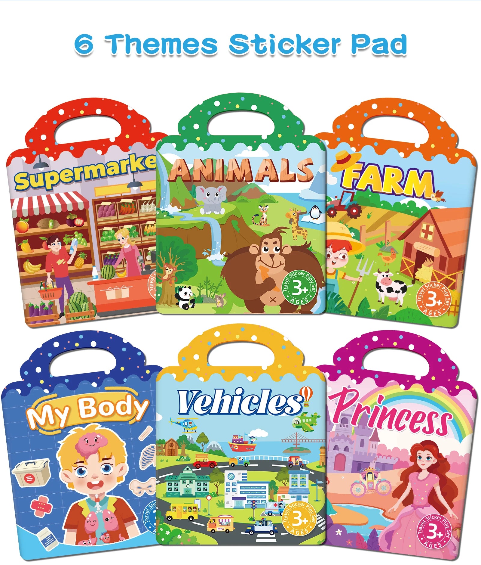 Kids’ Reusable DIY Sticker Book